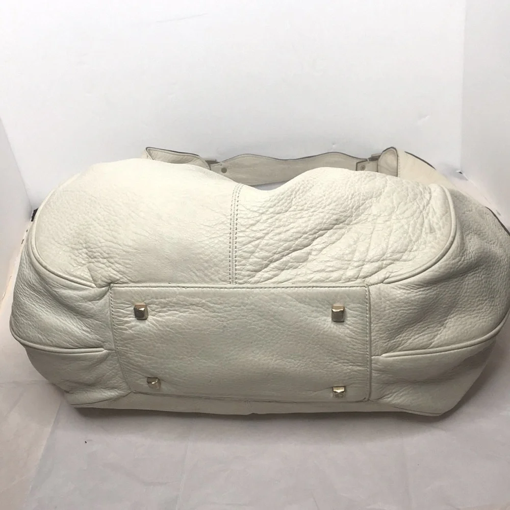 BCBGMAXAZIRA PLEATED leather Hobo